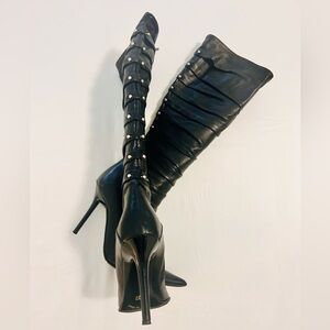 Browns High Hill Boots Size 38 Never Worn